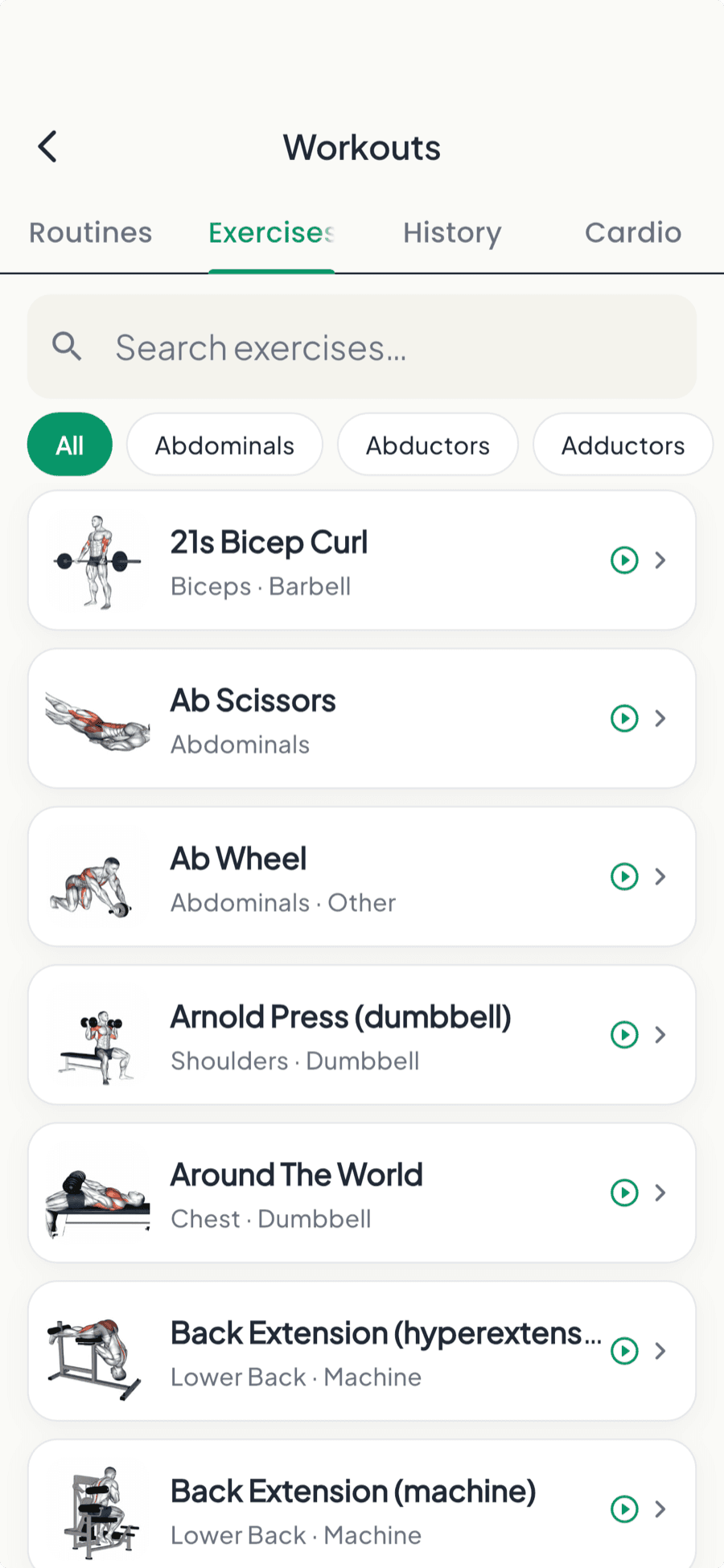 Exercise Tracker