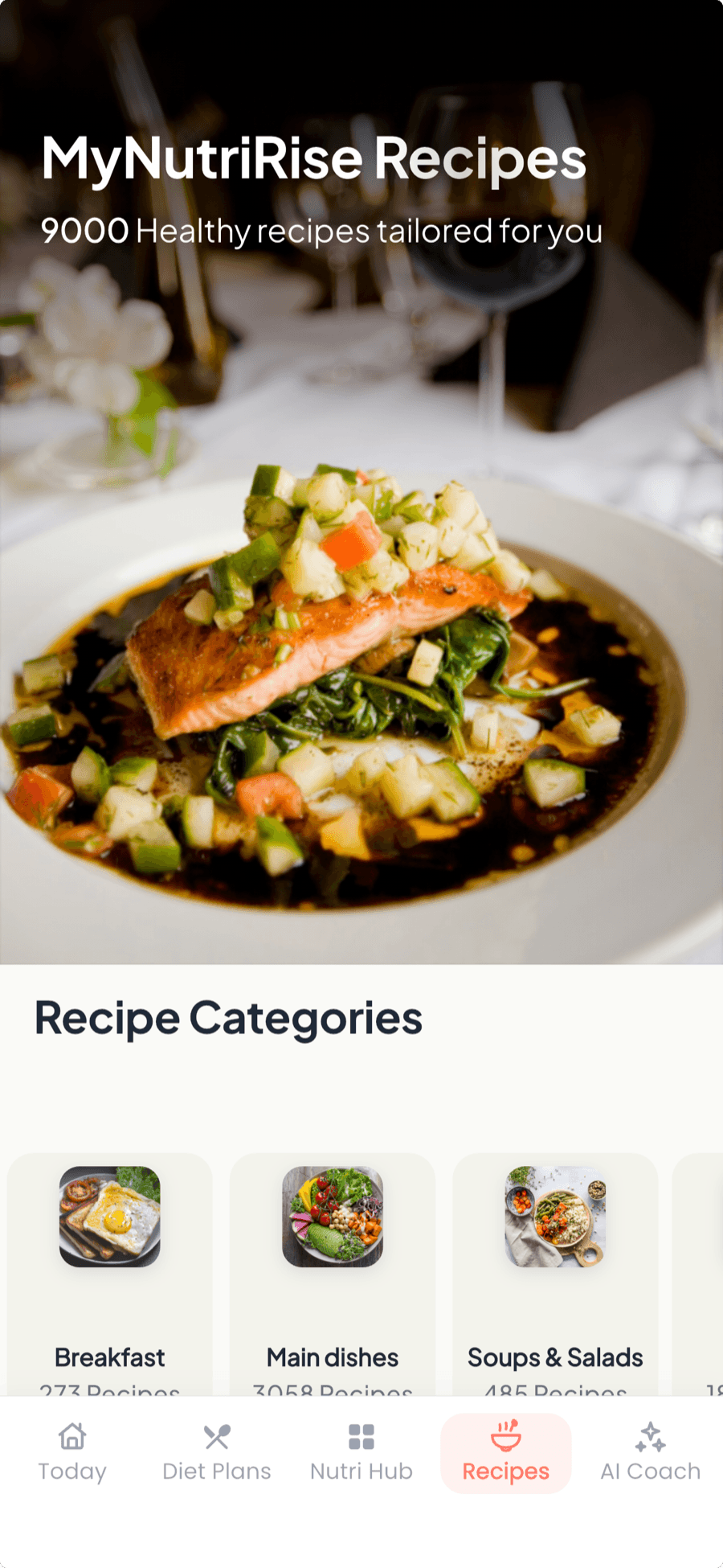 9,000+ Recipes